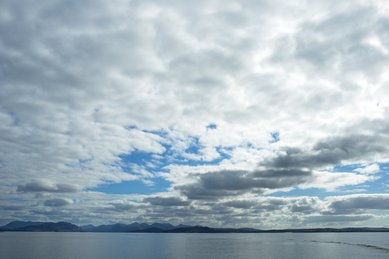 Blick zurück auf die Twelve Bens